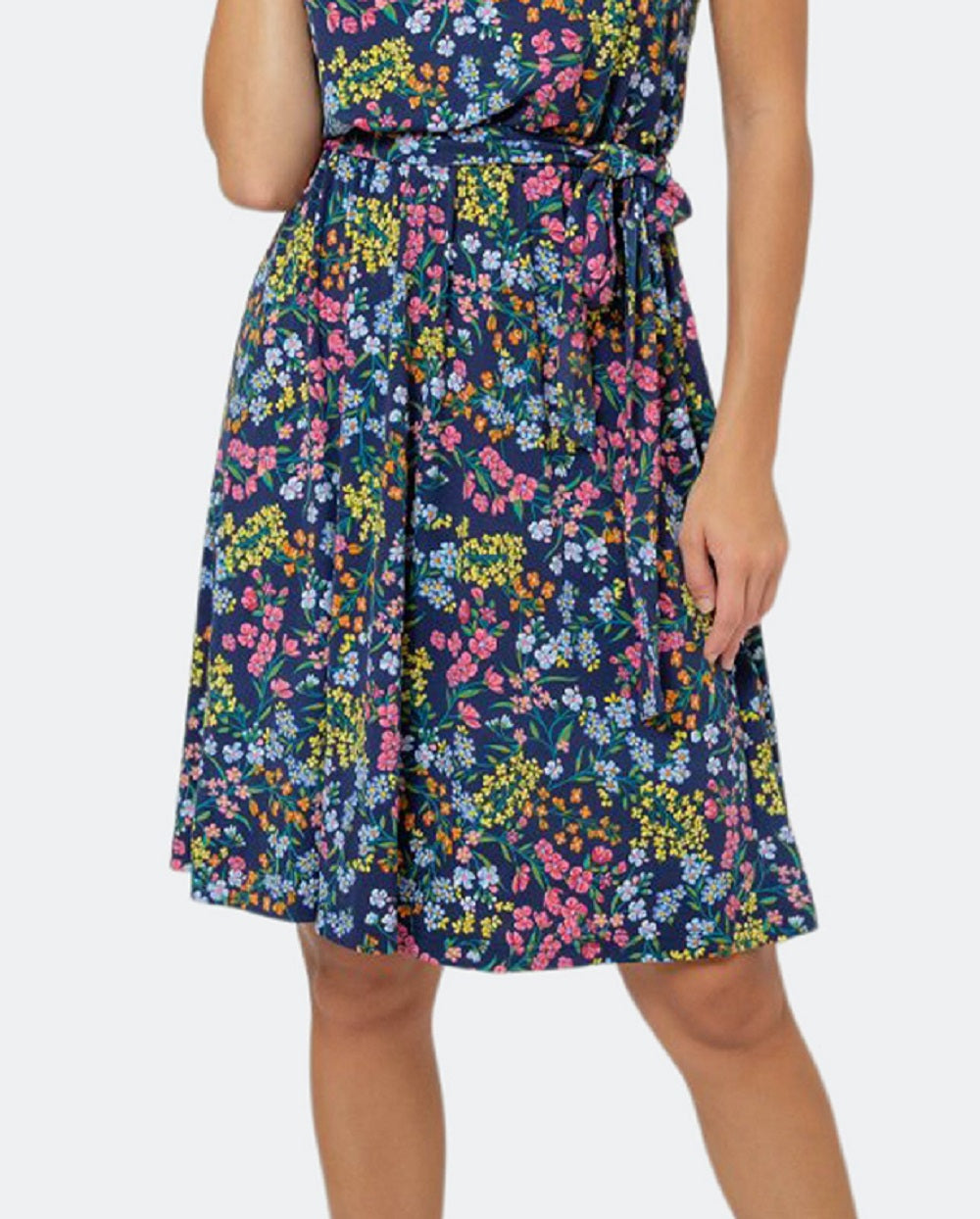 Vestido Wildflower Isla Azul Leota Feminino