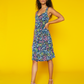 Vestido Wildflower Isla Azul Leota Feminino