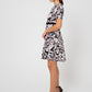 Vestido Mackenzie Classic Flora para Mulher Leota Preto Tamanho P