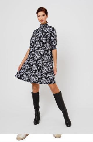 Vestido Raelyn Feminino Leota Preto Tamanho X-S