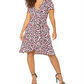 Vestido Brandy Feminino Leota em Leopardo Brushstroke Fruta Branco Tamanho XS