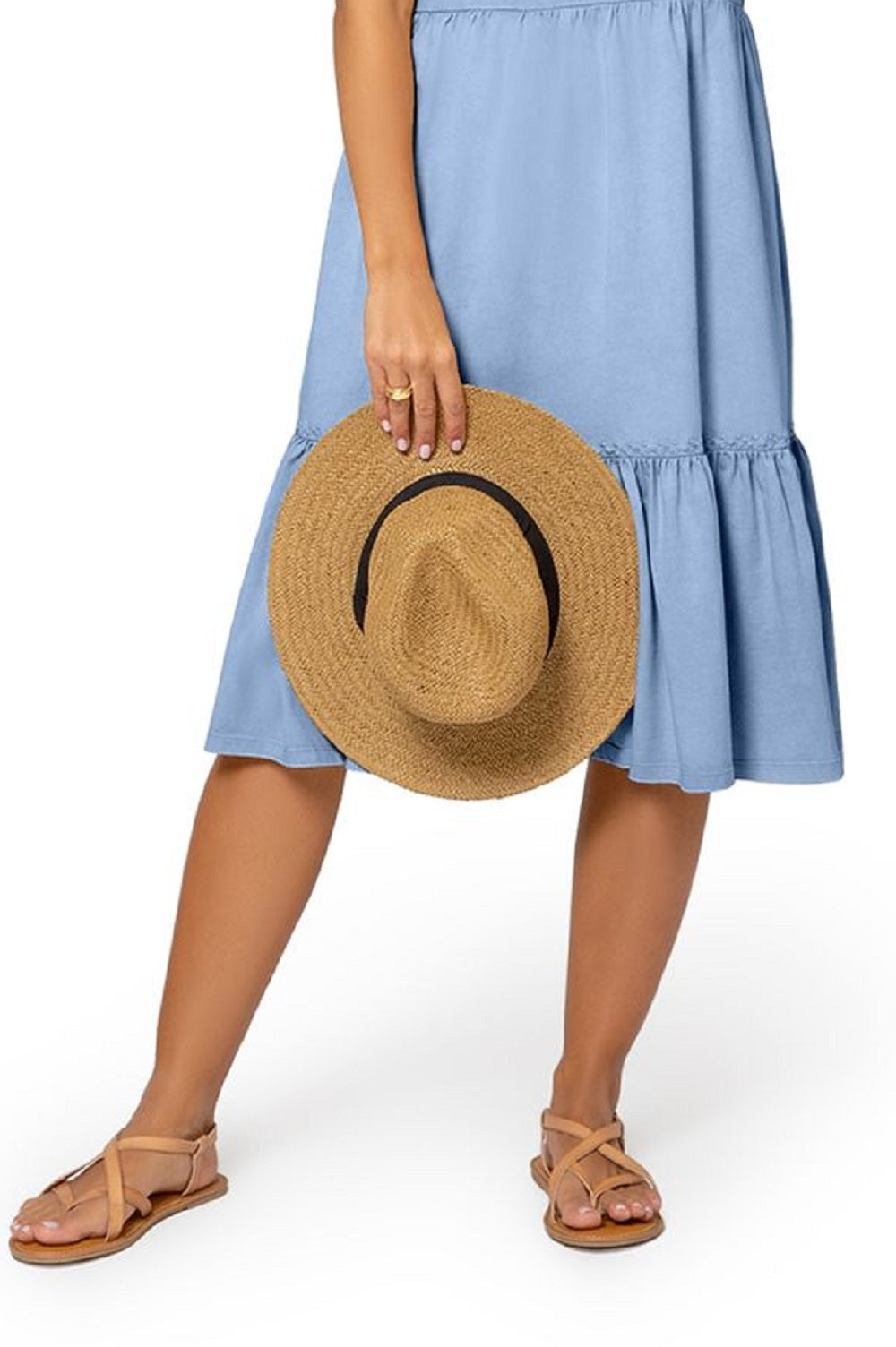 Vestido Esmeralda Leota Feminino em Chambray Lord &amp; Taylor Azul