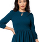 Vestido Iman Feminino Leota Azul Tamanho P