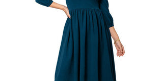 Vestido Iman Feminino Leota Azul Tamanho P