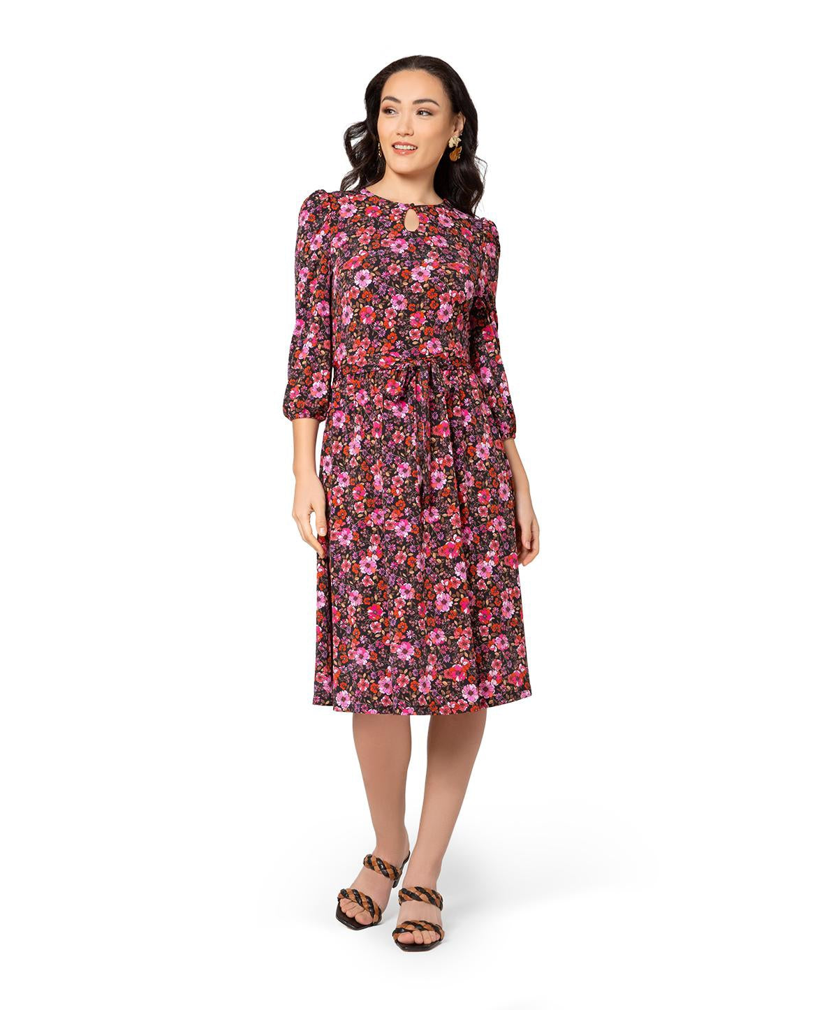 Vestido Iman Feminino Leota Rosa Tamanho M