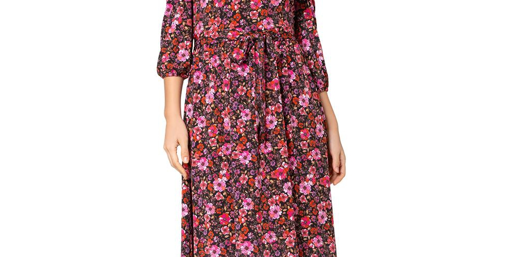 Vestido Iman Feminino Leota Rosa Tamanho M
