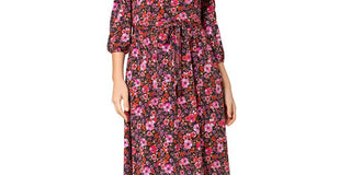 Vestido Iman Feminino Leota Rosa Tamanho M