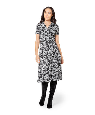 Vestido Monique Feminino Leota Preto Tamanho P