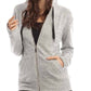 French Kyss - Kourtney Kashmira Zip-Up Hooded Sweatshirt