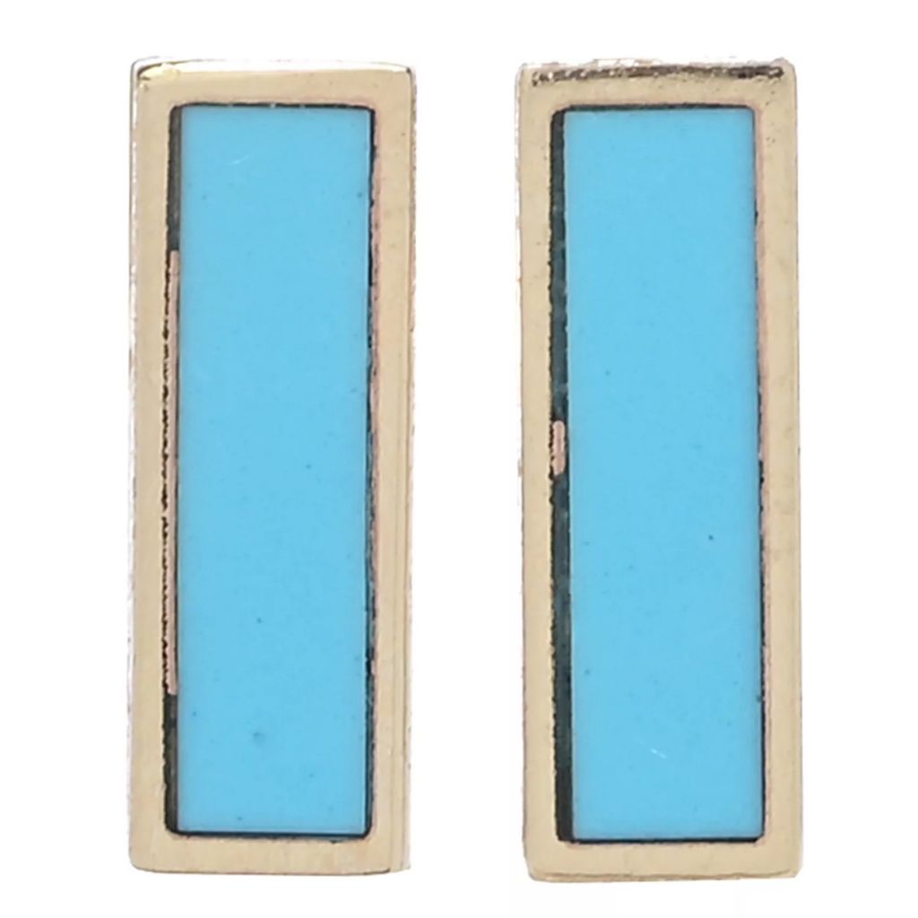 Brincos de ouro 14K com pedras preciosas da Sabrina Designs, 8,0 gramas