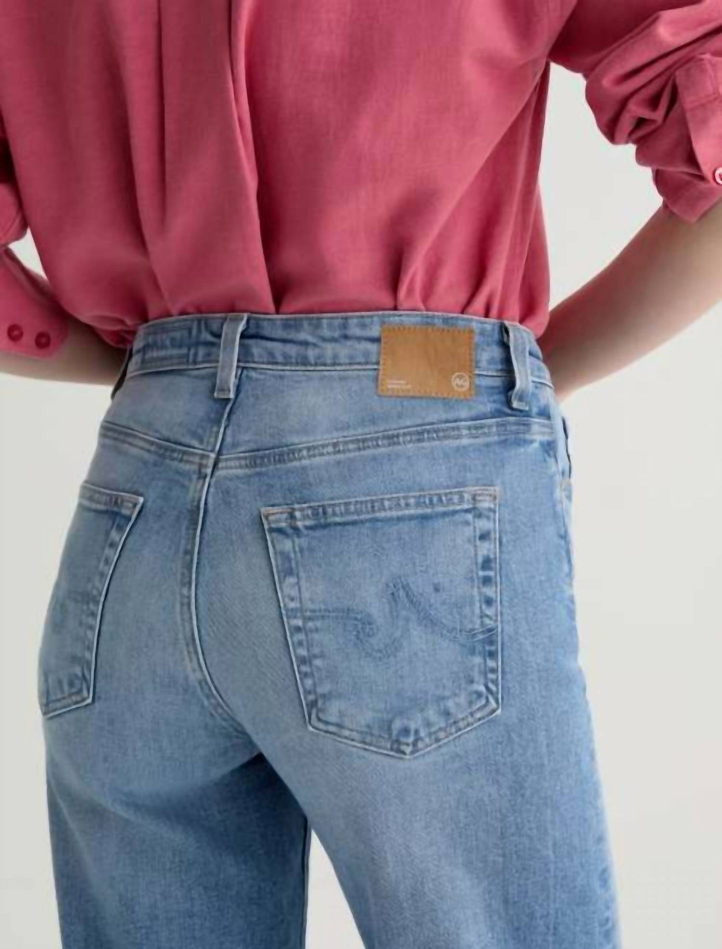 Ag Jeans - Saige Wide Leg Cropped Jeans