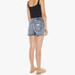 Mother - Skipper Short N Long Fray Denim Shorts