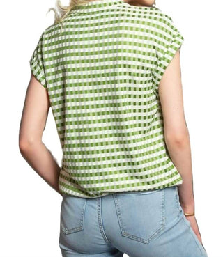 Eva Franco - Nico Gingham Top