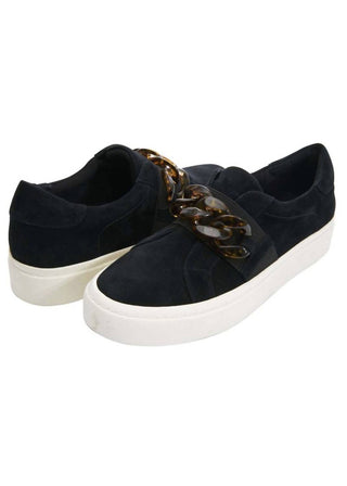 Vaneli - Tênis feminino Yazz Slip On com corrente