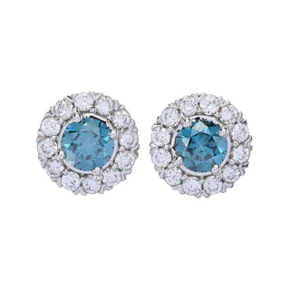 Grown Gorgeous 14K Gold 0.85ct Choice of Color Lab Grown Diamond Stud Earrings