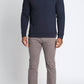 Jachs New York - Recycled Jacquard Sherpa Lined Quarter Zip Pullover Sweatshirt