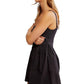 Free People - Astrid Oxford Square Neck Sleeveless Mini Dress