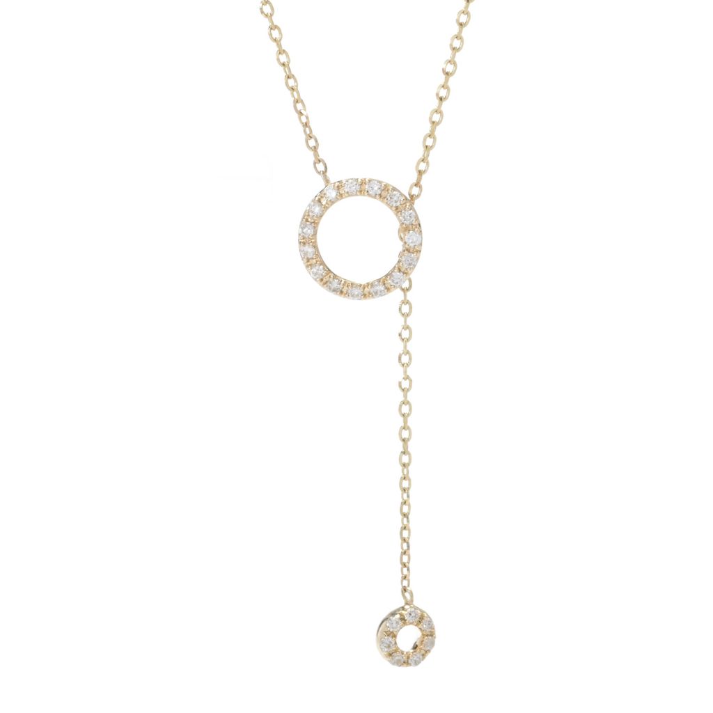sabrina-designs-14k-gold-0-09ctw-diamond-circle-necklace-1-8-grams