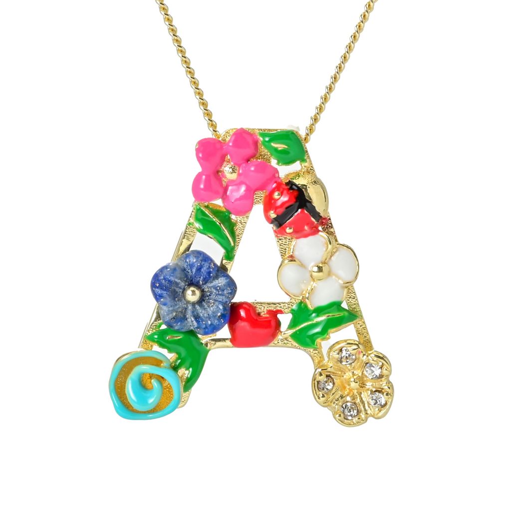 graziella-23k-gold-plated-simulated-diamond-gem-choice-of-initial-necklace