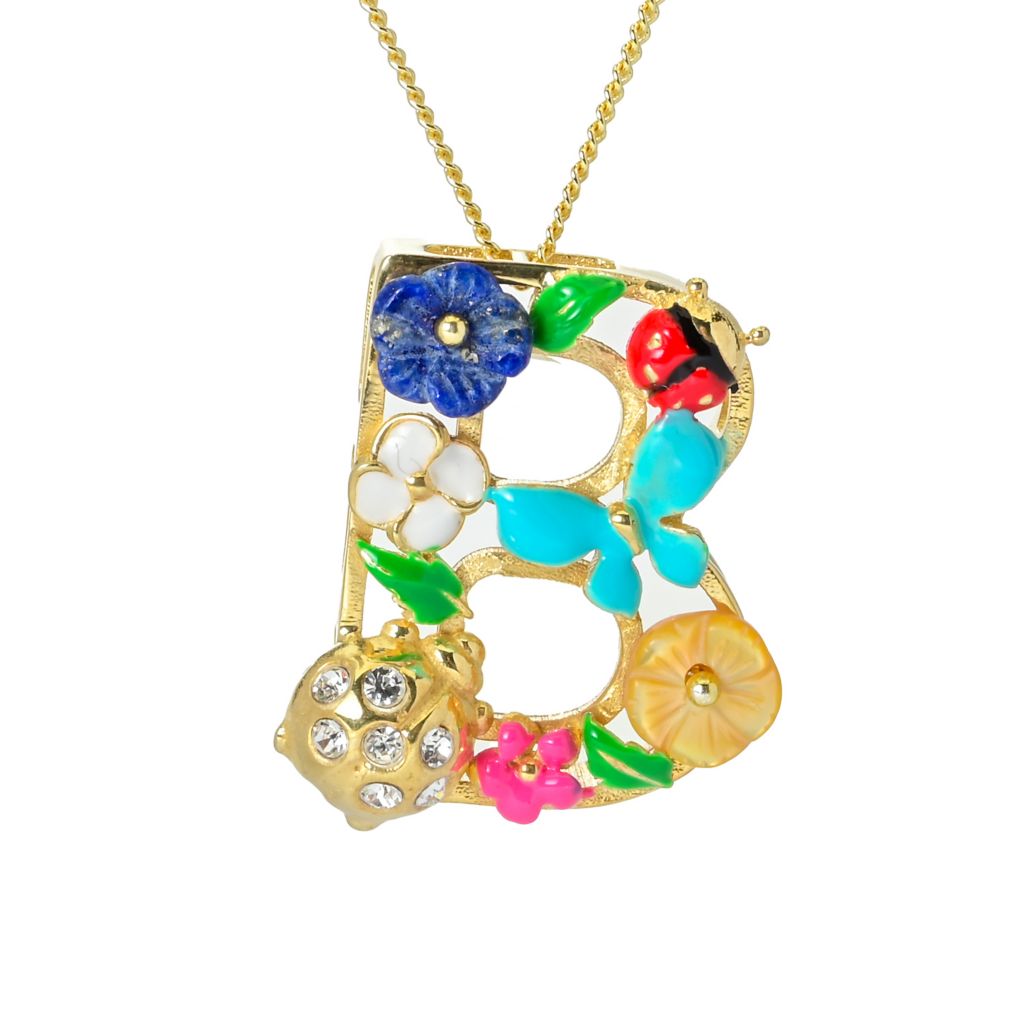 graziella-23k-gold-plated-simulated-diamond-gem-choice-of-initial-necklace