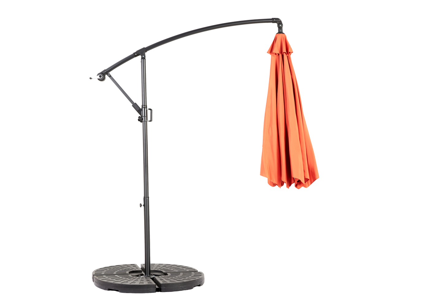 10ft Offset Hanging Market Patio Umbrella with Easy Tilt Adjustment