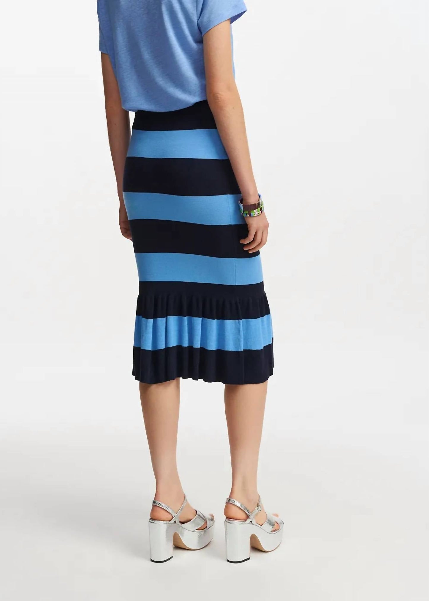 Essential Antwerp - Fiesta Striped Knitted Skirt