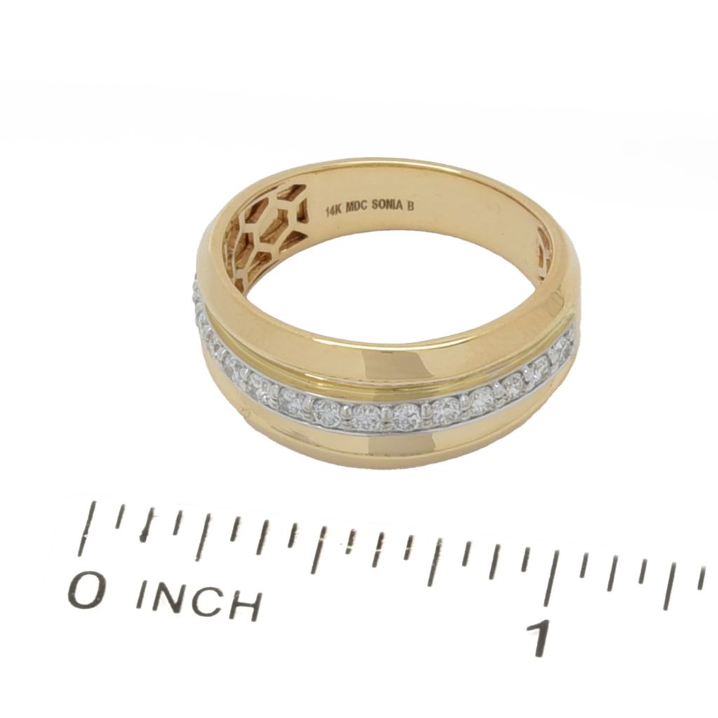 Sonia Bitton Galerie de Bijoux Anel de diamante em ouro 14K 0,42 quilates