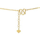 Colar Lambert Cheng de 18"+1" com Jade Tingido em Ouro 24K, 8,5 gramas