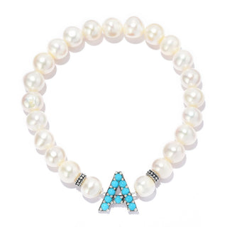 Pulseira Artisan Silver de Samuel B. Pearl com a inicial da Bela Adormecida