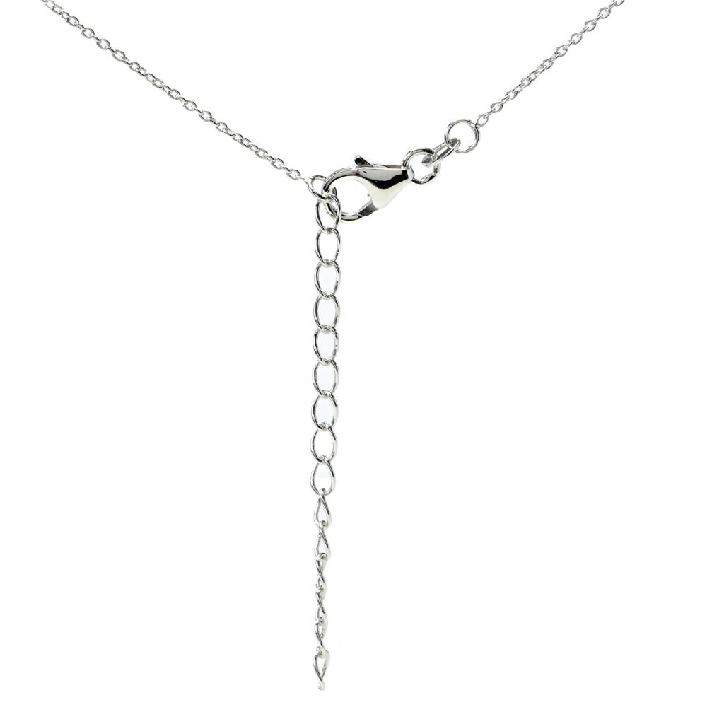 Pingente de turquesa e zircônia Gem Treasures 20x15mm Bela Adormecida