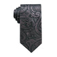 RYAN SEACREST Mens Pink Paisley Gardenia Paisley Silk Slim Neck Tie