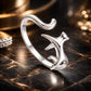 925 Sterling Silver Oxidized Ring for Women