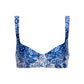 Agua Bendita - Balena Azure Bikini Top