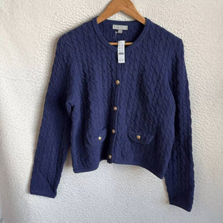 J.Crew - Suéter feminino Odette em tricô trançado