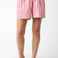 Americana - Striped Red Short Set