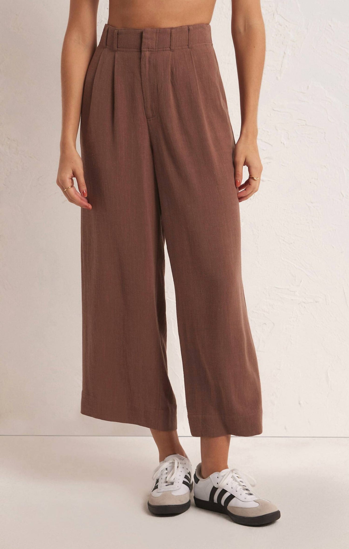 Z Supply - Farah Wide Leg Ankle Pants