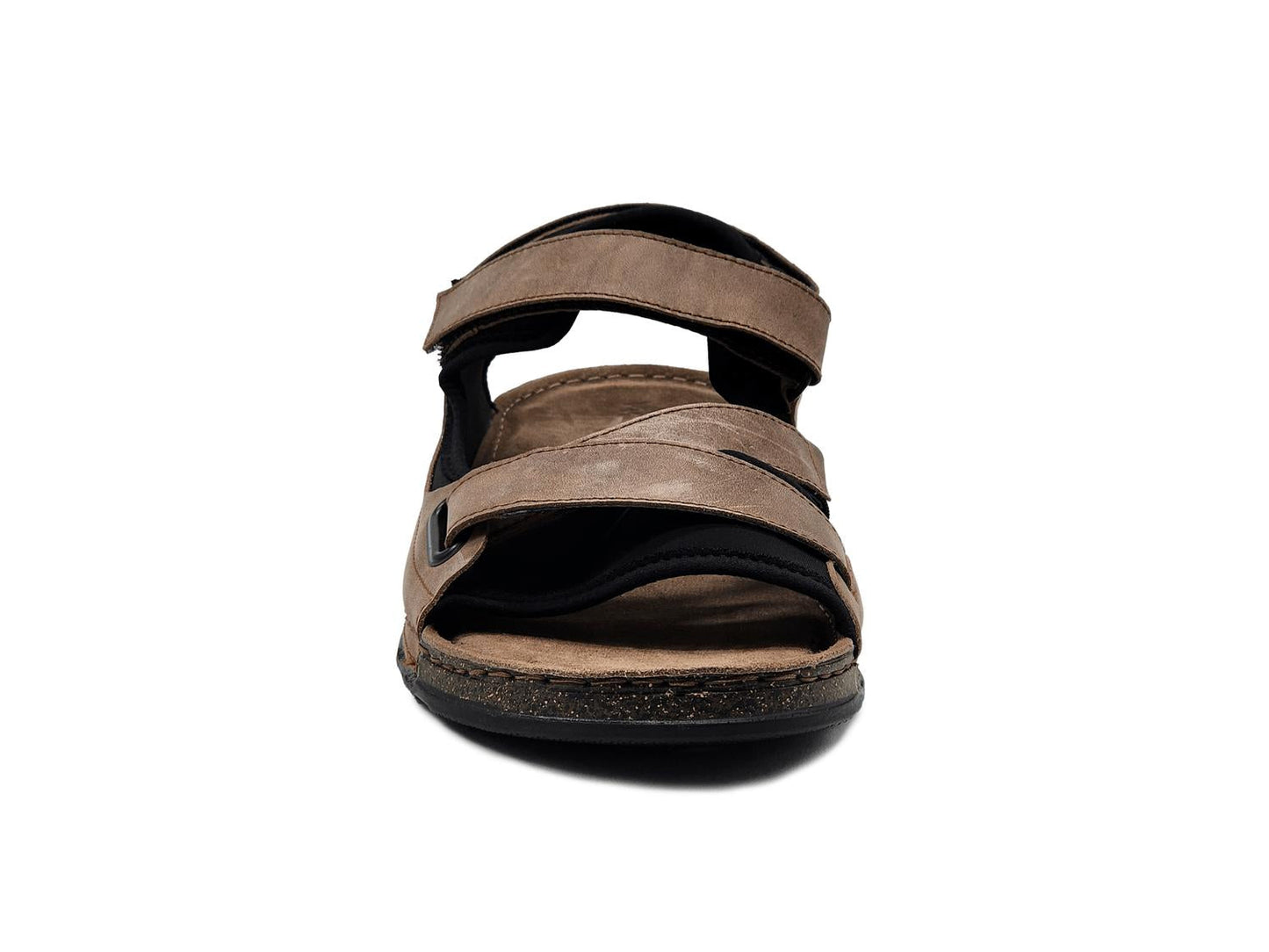 Wasak - Men's Heath Leather Velcro Sandals