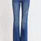 Risen - Mid-Rise Flare Long Jeans
