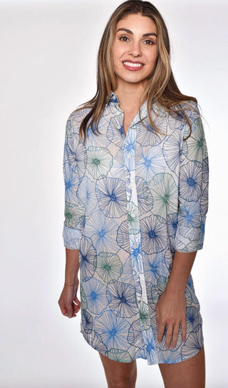 Emily Phillips - Embroidered Flower Mini Dress