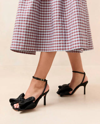 Sandália Loeffler Randall - Marlena com laço de cetim