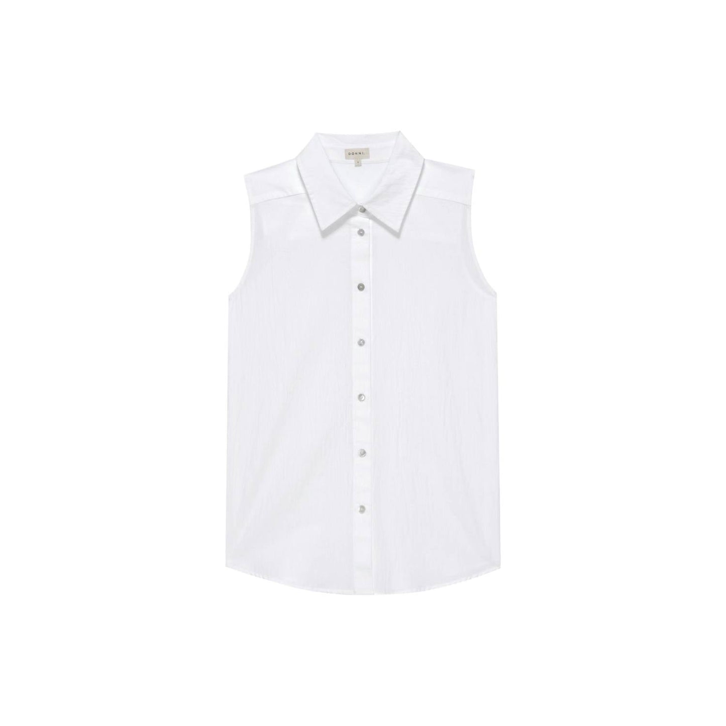 Donni. - Sandwash Sleeveless Shirt Top