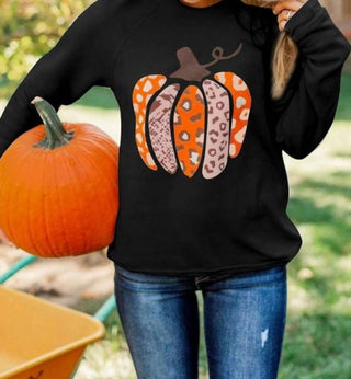 Lily Clothing - Halloween Pumpkin Printing Shirt