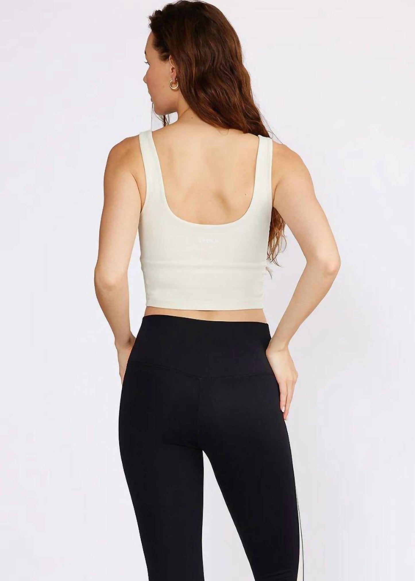 Cream Yoga - Ali Bra Tank Top