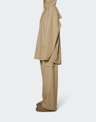 Rains - Snap Closure Raincoat Jacket