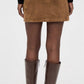 Z Supply - Ciera Faux Suede Mini Skirt
