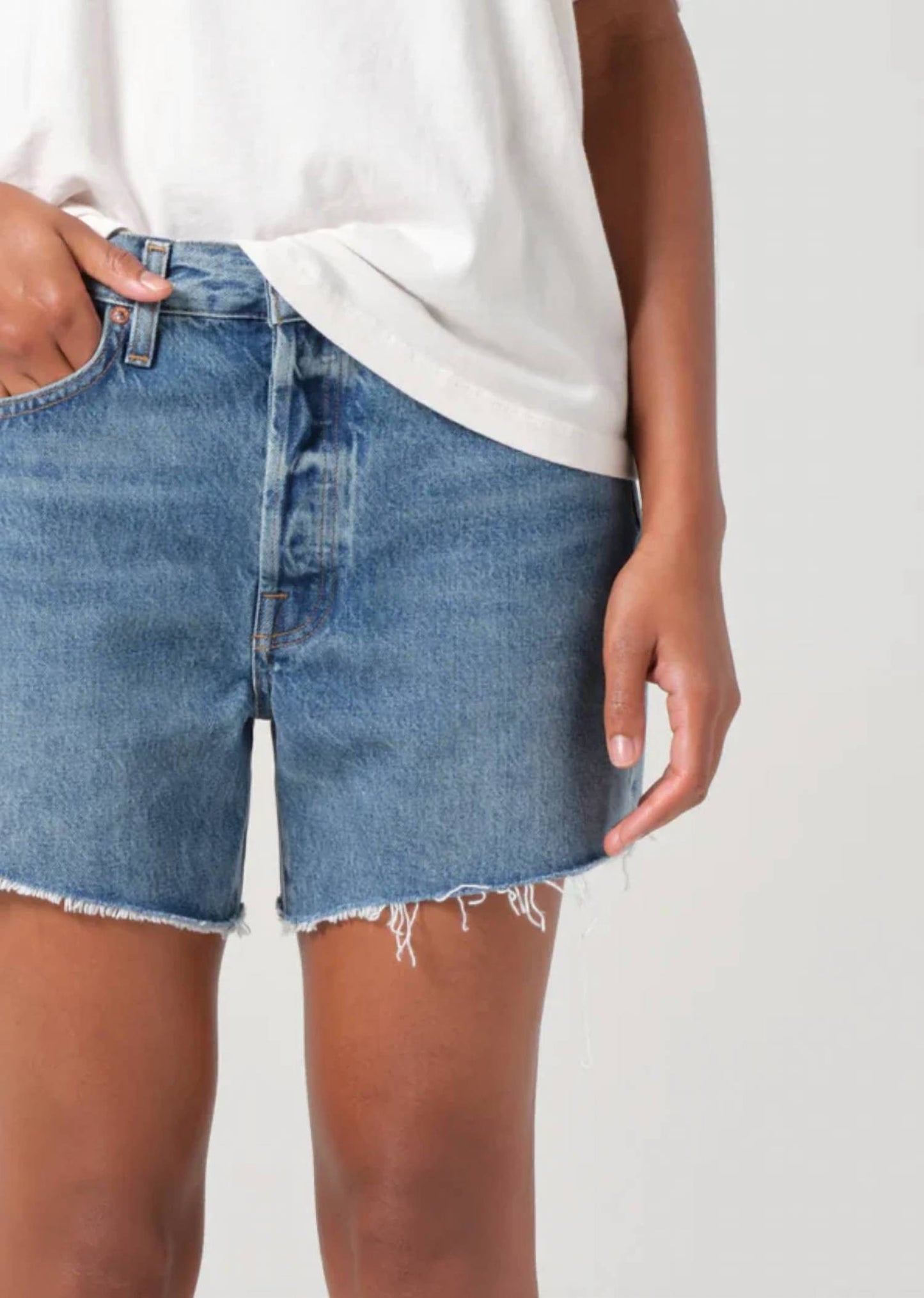 Agolde - Women's Parker Long Short