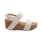 Volatile - Women's Summerlove Linen Strap Wedge Sandal