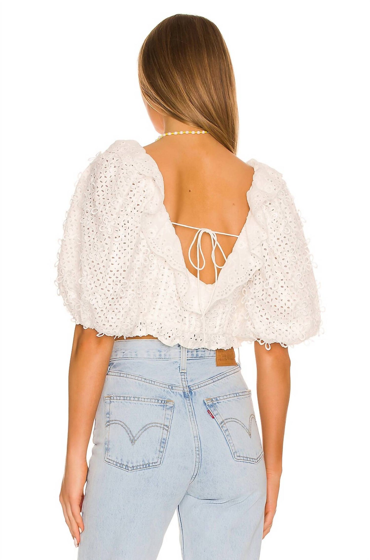 For Love & Lemons - Cassie Crop Top