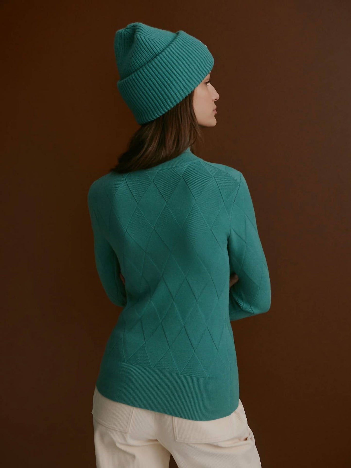 Varley - Lawson Half Zip Knit Top