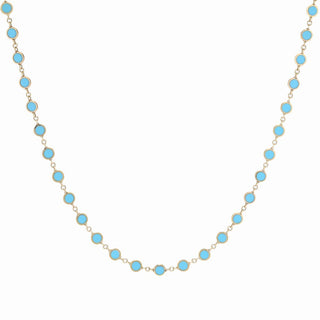 Sabrina Designs 14K Gold Choice of Gemstone & Length Station Necklace